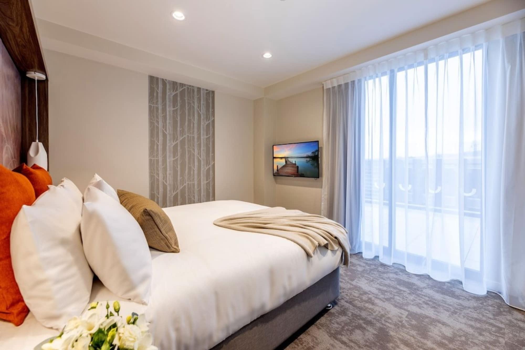 Sudima Christchurch City Exterior photo A bedroom at the hotel