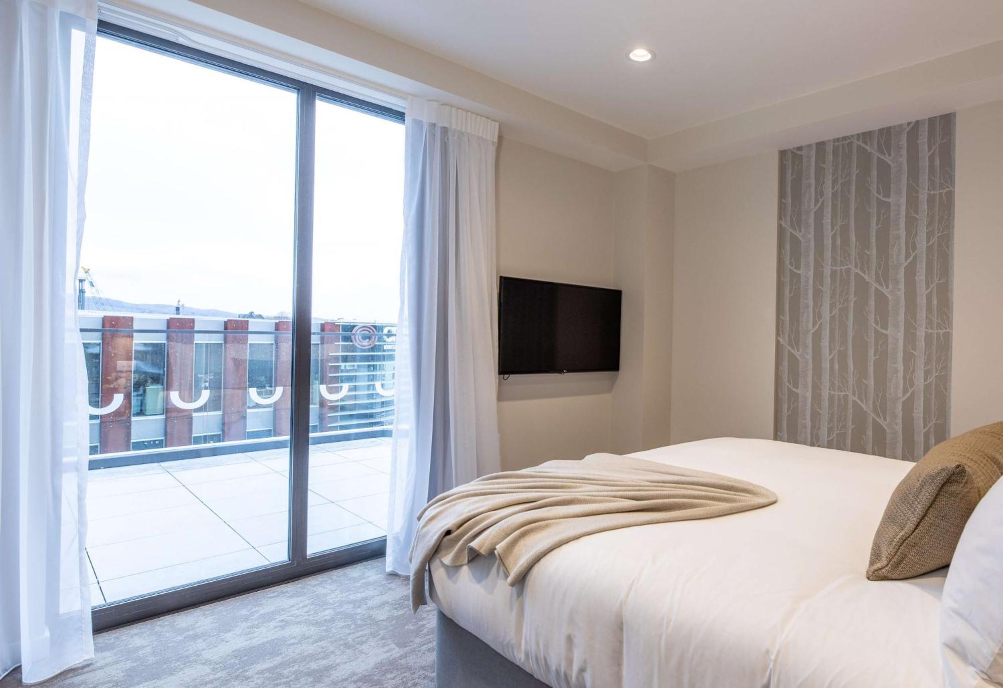 Sudima Christchurch City Exterior photo A bedroom at the hotel