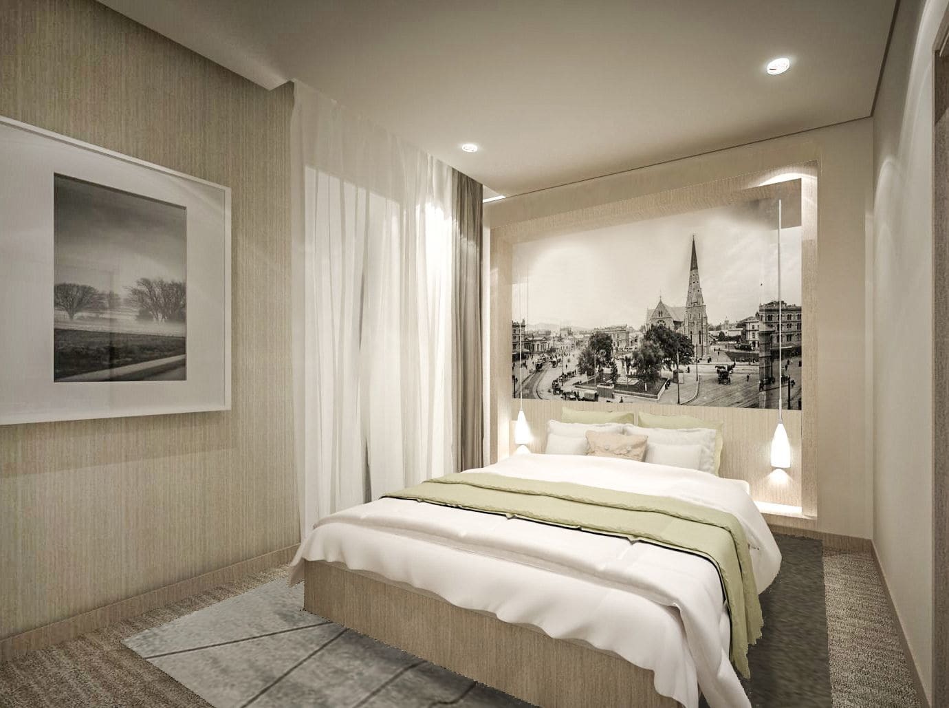Sudima Christchurch City Exterior photo A bedroom