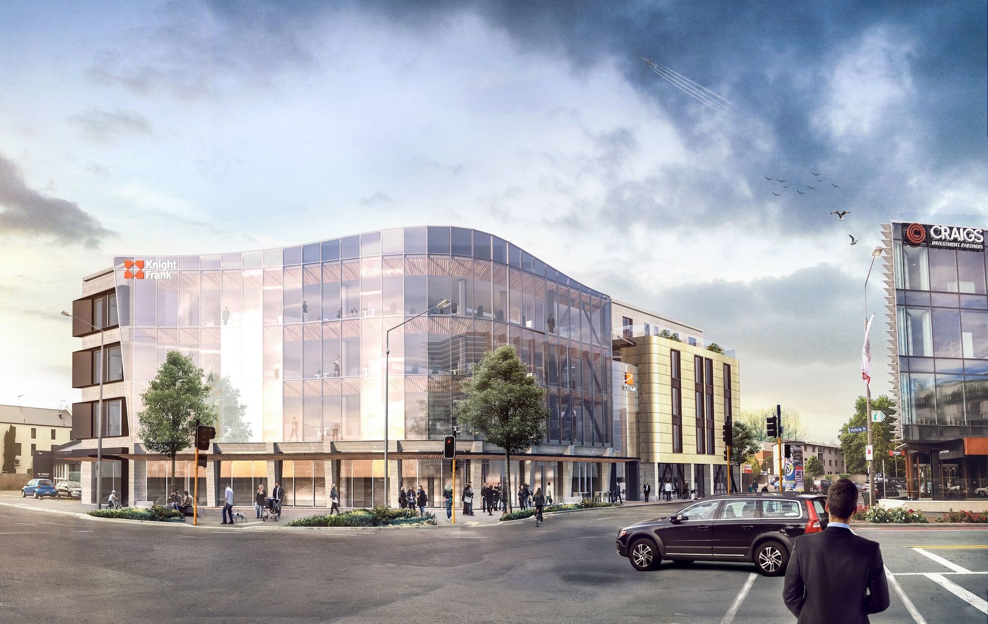 Sudima Christchurch City Exterior photo The proposed new building for the University of New Brunswick's Faculty of Engineering and Computer Science.